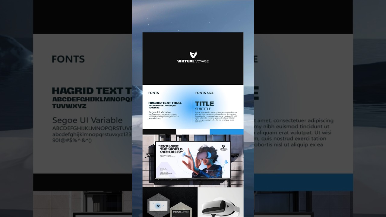 Let's create behance brand identity project in illustrator ✨ ✌️ #brandidentity #behance #logo #ai