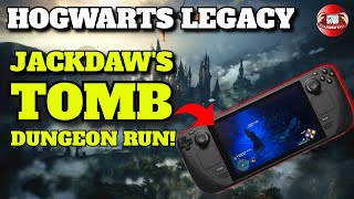 Hogwarts Legacy on Steam Deck - Jackdaw's Tomb Dungeon Gameplay