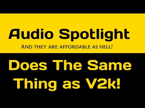 Audio Spotlight Does the Same Thing As V2k! Voice of God - Microwave hearing - Frey Effect