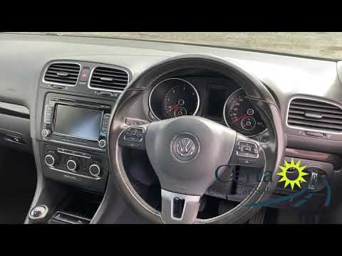 Black Volkswagen Golf Match 1.6 TDI Diesel Manual 2011 (11) 5dr