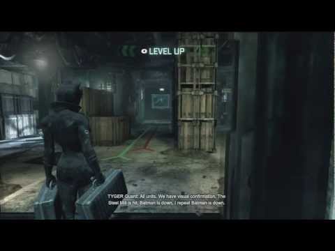 Batman AC catwoman saves batman