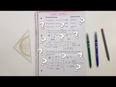 ☺Kapital berechnen für Dummies☺ - Zinsrechnung