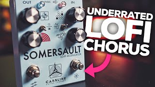 Video thumbnail for Lo-Fi Vibrato to 80s Chorus in One! | Caroline Guitar Co. Somersault by Jackson Brooksby