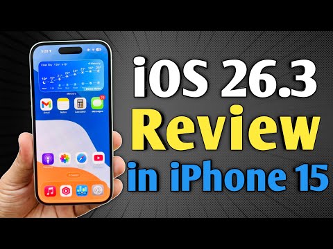 iOS 26.3 - Review in iPhone 15