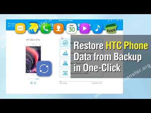 HTC Data Restore | How to Restore HTC Phone Data from Backup in One-Click