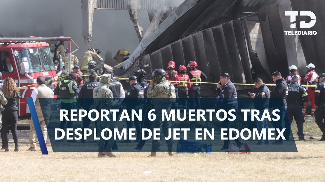 Avioneta se desploma en calles de San Pedro Totoltepec, Toluca; reportan muertos y lesionados