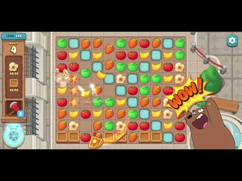 We Bare Bears the Puzzle for Kakao Level 320 - No Boosters