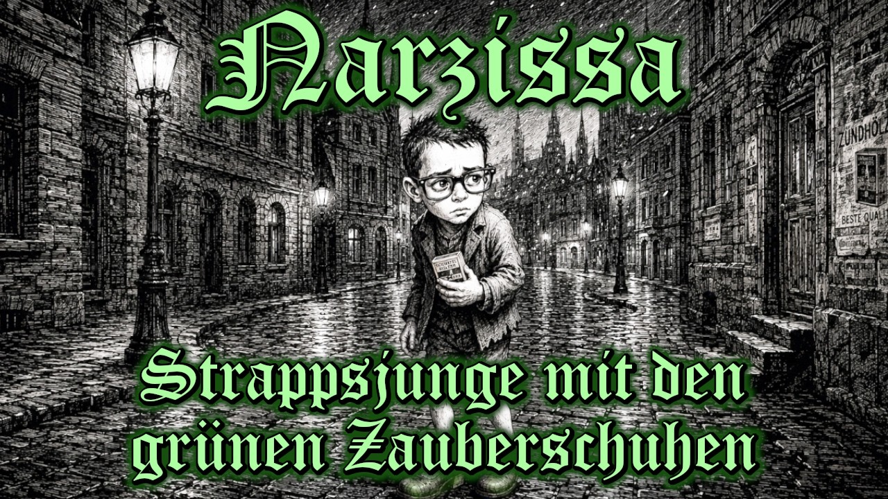 Mongomediales Musikkunstwerk x Narzissa, mit den grünen Zauberschuhen