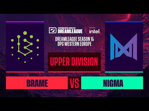 Dota2 - Nigma vs. Brame - Game 2 - DreamLeague S15 DPC WEU - Upper Division