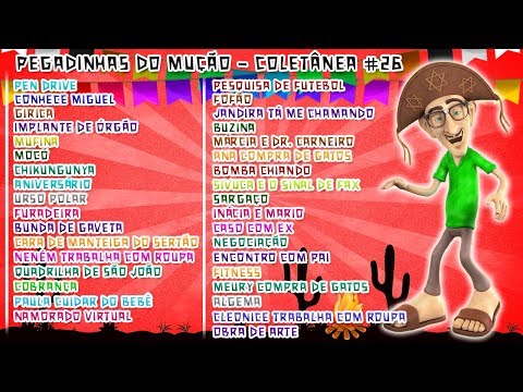PEGADINHAS DO MUÇÃO 🔹 COLETÂNEA #26