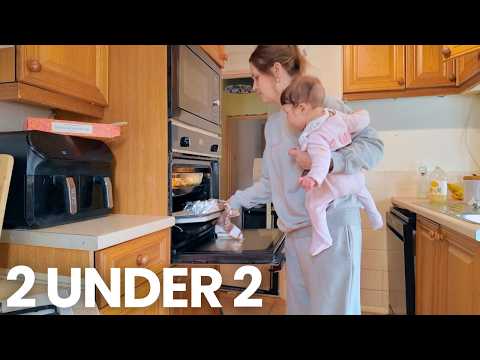 9-11am with 2 under 2: After School Drop Off Chaos| mum of 7