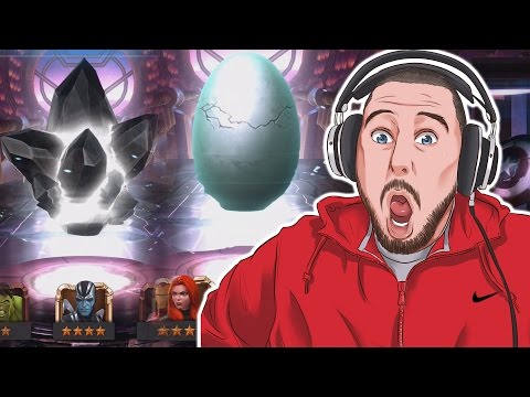 OMG I GOT A 4 STAR HERO FROM THE CRYSTALS | MARVEL Contest of Champions Crystal Opening
