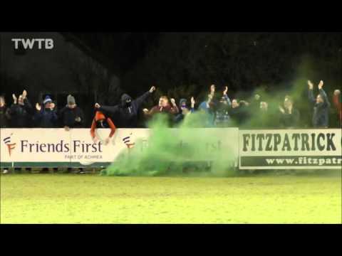 WATERFORD UTD FANS AT STRADBROOK v CABINTEELY