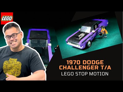 1970 Dodge Challenger - My Lego Stop Motion Building Set #126