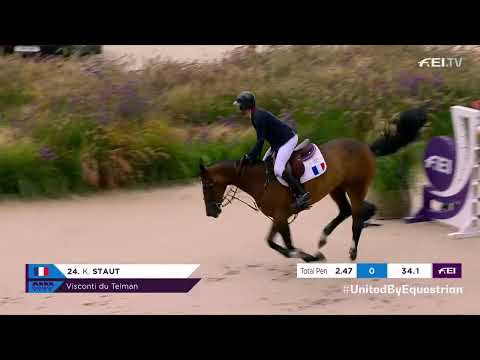Championnat d'Europe - Kevin Staut & Visconti du Telman - 1.60m - Finale par équipe Manche 2 - 2025