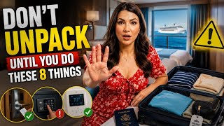 Don't Unpack Your Cruise Cabin Until You Do These 8 Things