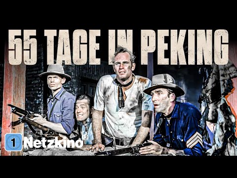 55 Days at Peking (ACTIONFILM ADVENTURES with CHARLTON HESTON & AVA GARDNER Films German complete)