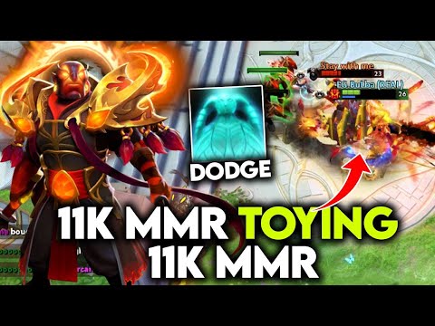 11,000 mmr Toying 11,000 mmr With Dancing Spirit - Abed vs 23savage Battle Dota 2