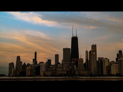 4K Chicago Lakefront Sunrise Time-Lapse