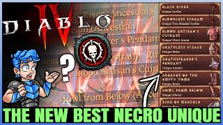 Diablo 4 - Necromancer Uniques Are Broken - All Necro Unique Gear Power Ranking &amp; Secrets Guide!