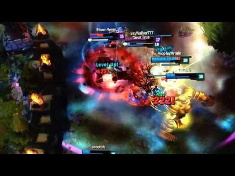 Trundle got a BOTRK, doing tons of damage