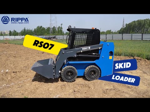 RIPPA RS07 Skid Steer: Ultimate Compact Power for Every Worksite!#rippa #skidsteer