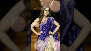 Rashi Khanna in different colour saree looks🤩�