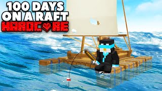 I Survived 100 Days ON A RAFT!