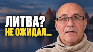 A Russian man thought Lithuania was a young country...
