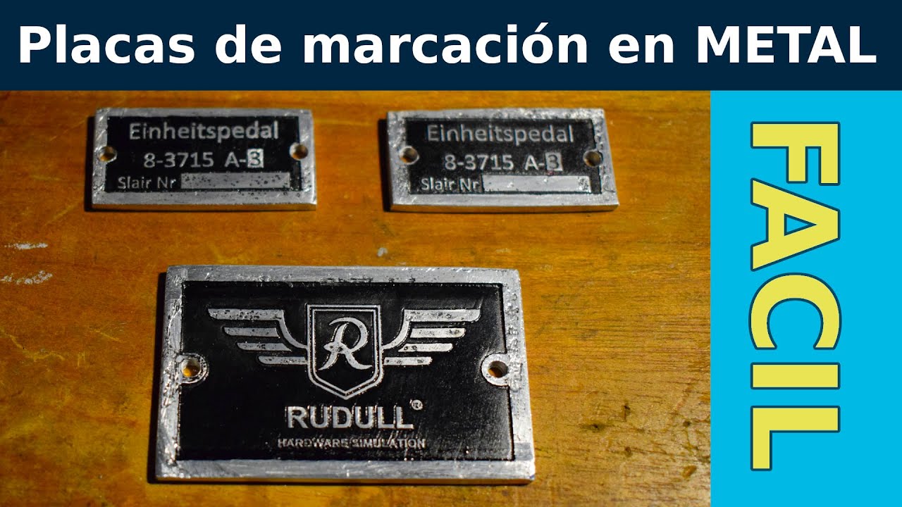 Watch ✅ Como GRABAR placas de METAL en casa FÁCIL ⚡ por medio de electrólisis o sacrificio metálico #1 Now ✅ Como GRABAR placas de METAL en casa FÁCIL ⚡ por medio de electrólisis o sacrificio metálico #1