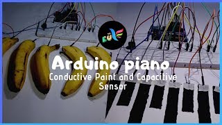 Arduino piano project  Arduino conductive paint  A