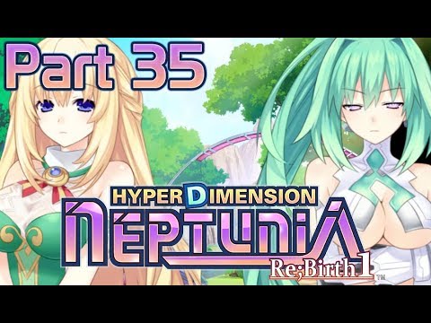 Xin Plays: Hyperdimension Neptunia Re;Birth1 (PC): Part 35: VS Green Heart