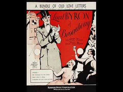 "A Bundle Of Old Love Letters" (1930) Charles Kaley