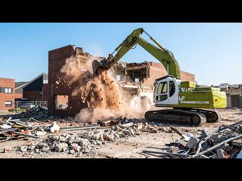 Sloop oude winkelcentrum Appingedam,Focco Ukkenalaan.wmv
