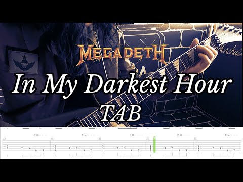 [TAB] In My Darkest Hour - Megadeth (Jackson J32 King V)