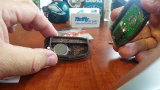 Replacing the Battery on a Key Fob (2015 Hyundai Sonata)
