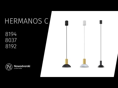 Підвісний світильник Nowodvorski 8037 Hermanos GU10 1x10W IP20 Wh