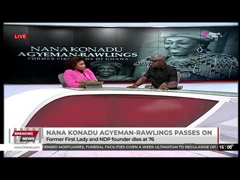 BREAKING: Ghana mourns Former First Lady Nana Konadu Agyeman-Rawlings || 23 - 10 - 2025