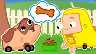Vamos para o parque de diversões com a Família Wheelzy! Desenhos animados de carros em português