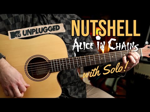How to Play "Nutshell" by Alice In Chains | Guitar Lesson with Donner Electro-Acoustic / Looper Demo
