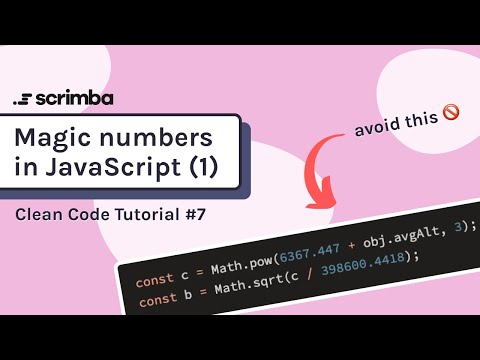 Stop Using Magic Numbers In Javascript Write Clearer Code