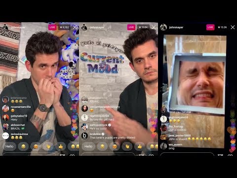 Current Mood S02 E05 - John Mayer Instagram Live (3/3/19) Unveiling New Current Mood Logo