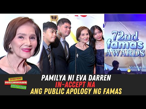 Pamilya Ni Eva Darren, TINANGGAP Na Ang Public Apology Ng FAMAS Dahil Sa Kontrobersiya Nila!