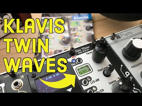 Chilling with Klavis Twin Waves over Easter. Ambient eurorack modular jam 4K