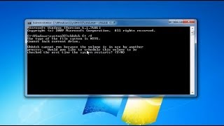 Unable to Run Chkdsk Hard Drive Scan FIX Tutorial