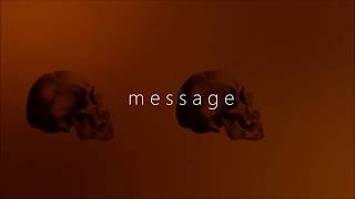 Message - Meraj (Prod. by Cxdy) | Lyrics Video