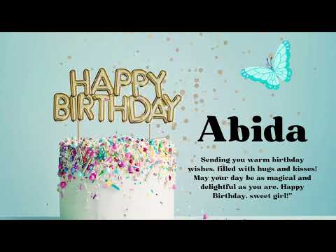 ABIDA BIRTHDAY| BIRTHDAY SONG REMIX💎| BIRTHDAY WISHES| BIRTHDAY QUOTES| TRENDING BIRTHDAY PARTY| FYP