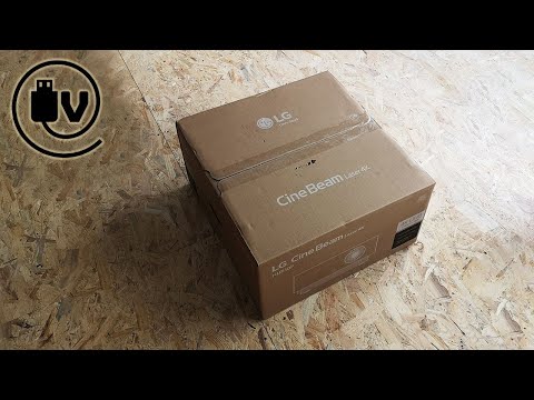 LG CineBeam HU810P 4K Laser Projector - The Unbox Min (English Version)