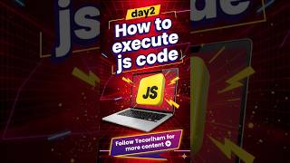 how to execute JavaScript code #javascript #shortvideo