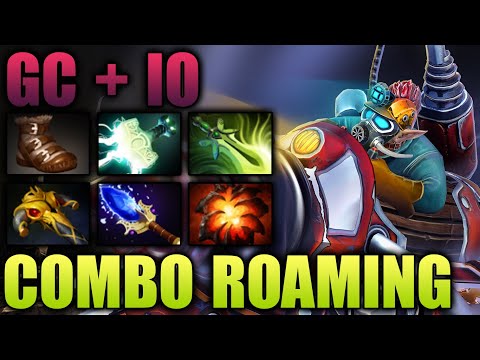 VG.Eurus | Gyrocopter + IO Combo Roaming | Dota2 HightLight 1440p